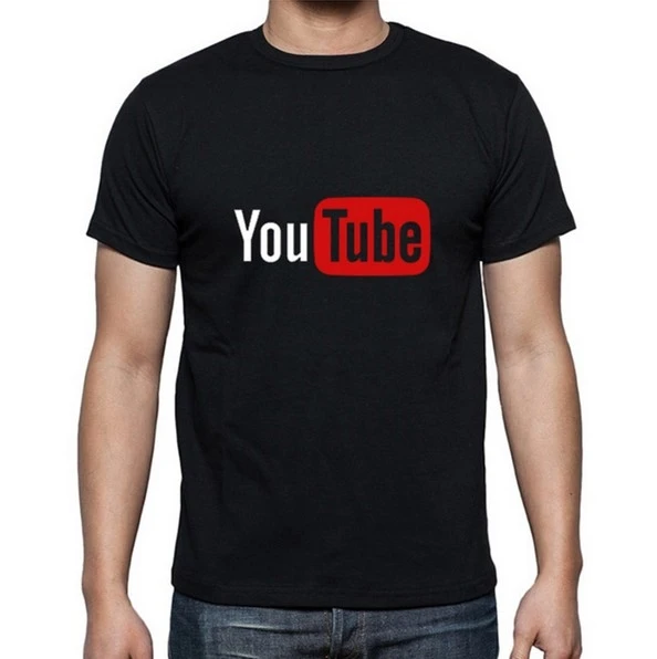 Men Fashion Youtubers - 2024 YouTube Logo Print Lady T