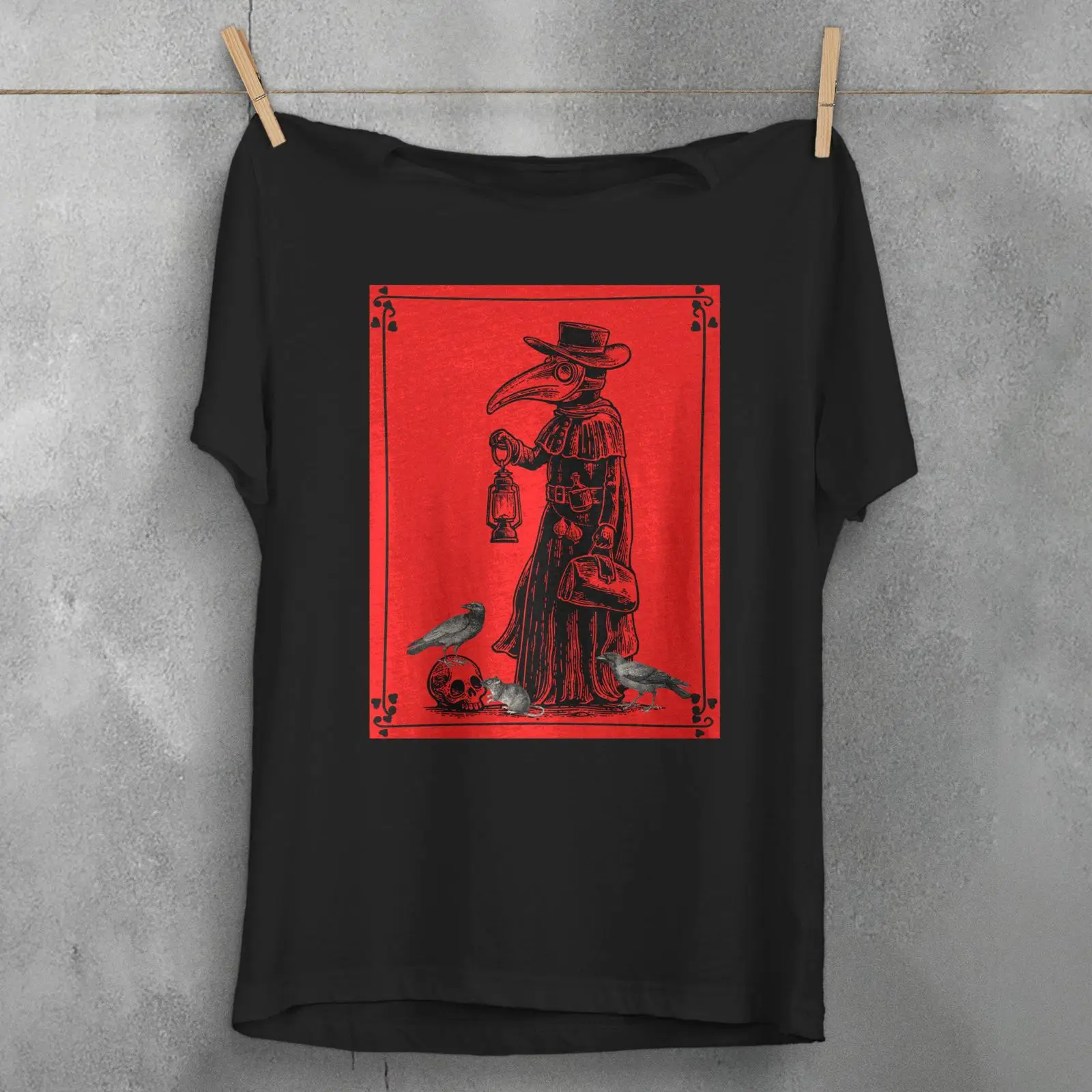 Men'S Fashion History - Plague Doctor T Shirt Gothic History