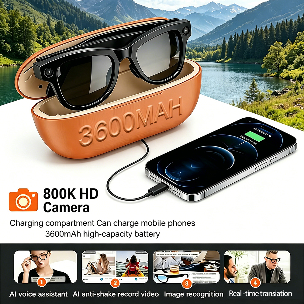 Men'S Fashion Glasses 2026 - 2026 New AI Smart Glasses with