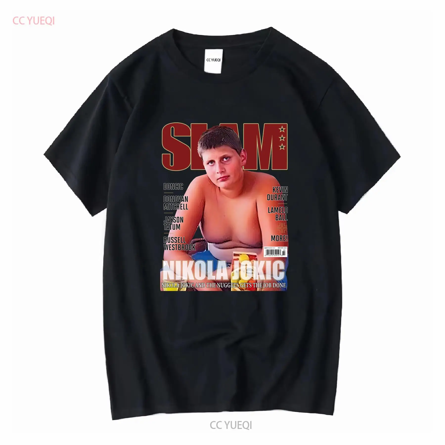 Men'S Fashion Magazine - Vintage 90s Style Nikola Jokic T