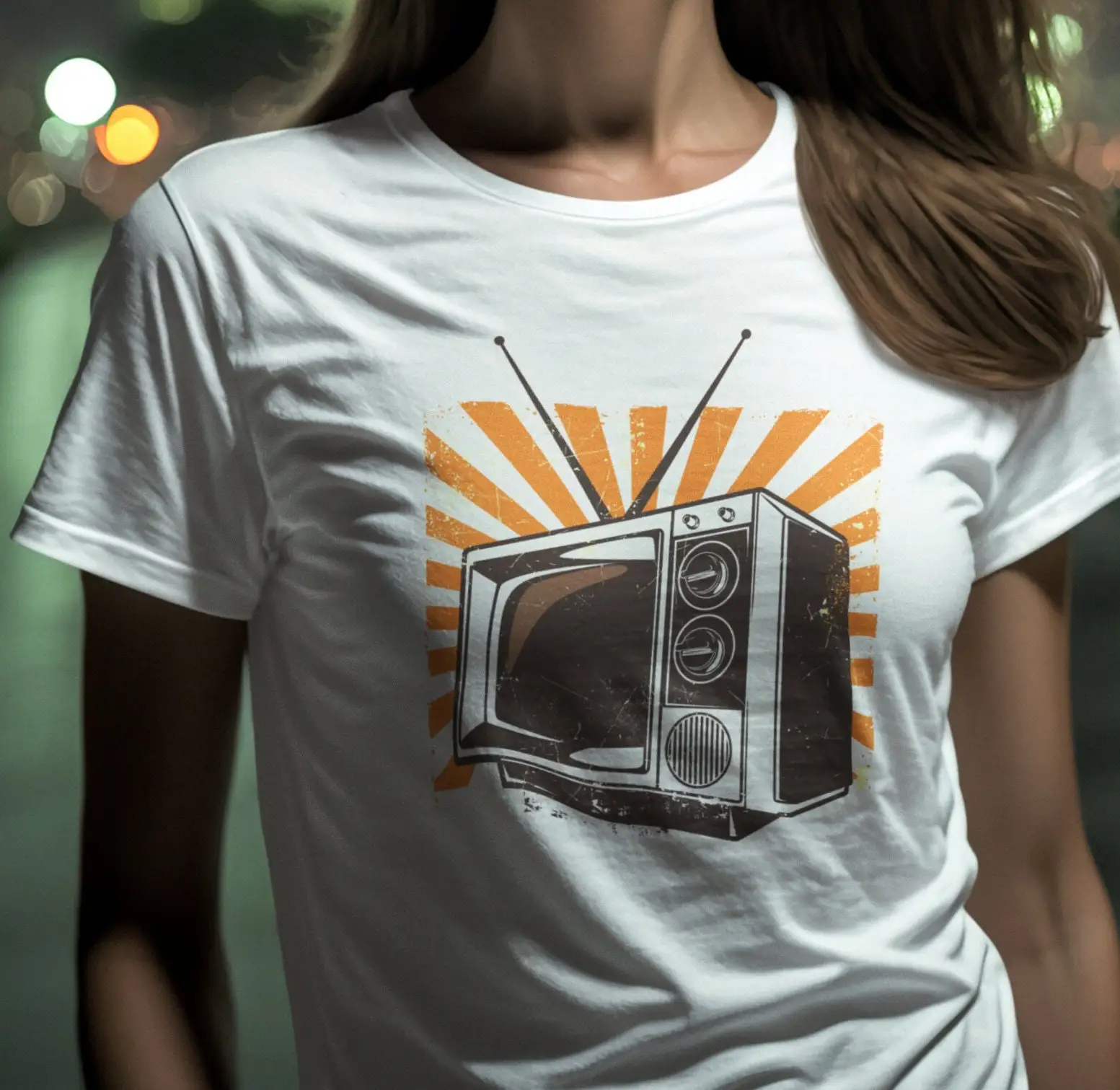 Men'S Fashion 70S - 70S Vintage Tv Enthusiast T Shirt