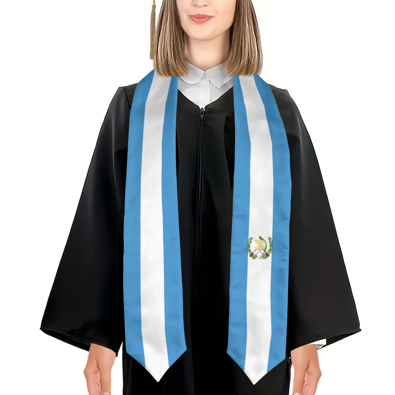 Men'S Fashion Guatemala - 2025 Guatemala Flag Graduation Stole Shawl