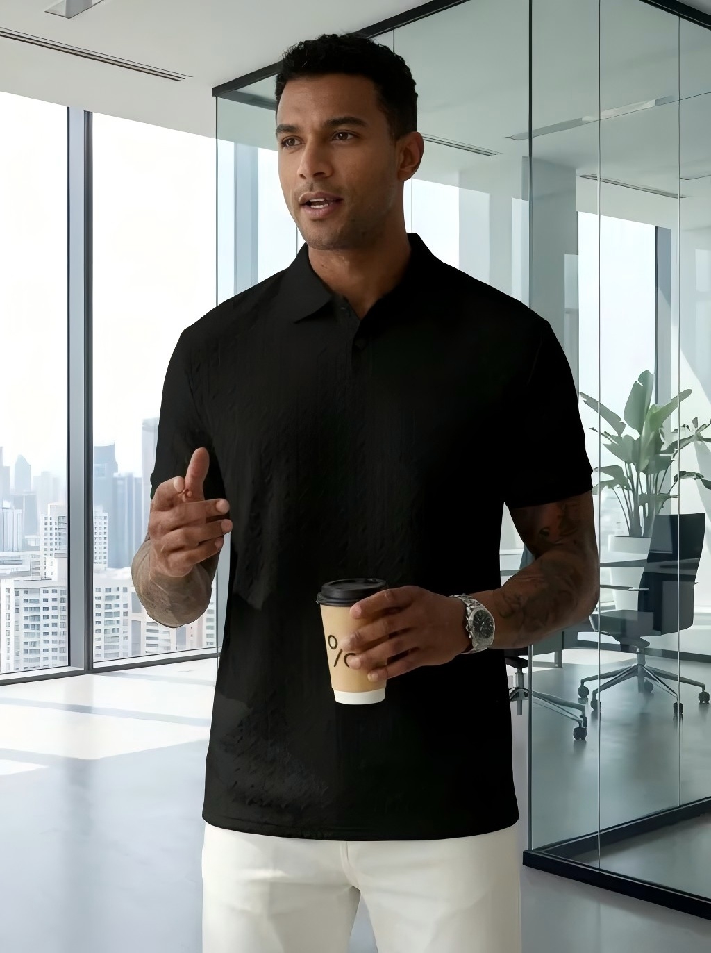 Men'S Fashion Questions - Summer New Men's Fashion Collared Short