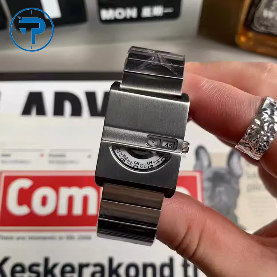 Men'S Fashion Magazine - Men's Bracelet Watches Square Watch Stainless