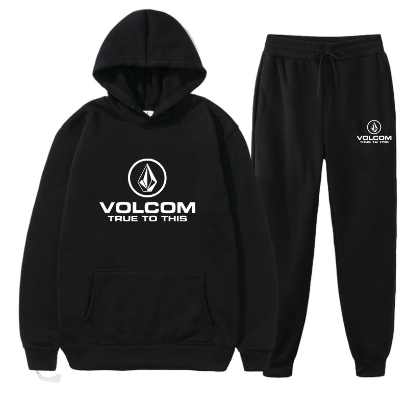 Men'S Fashion Pants - New Volcom sweatshirt and pants set