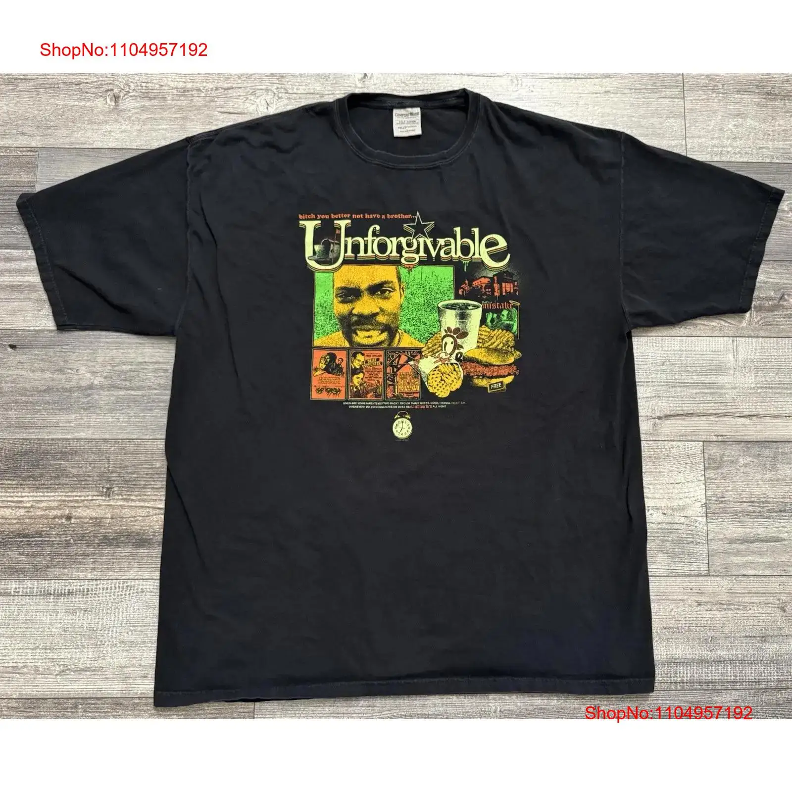 Men Fashion Youtubers - Unforgivable FSG T Shirt Chicken Sandwich