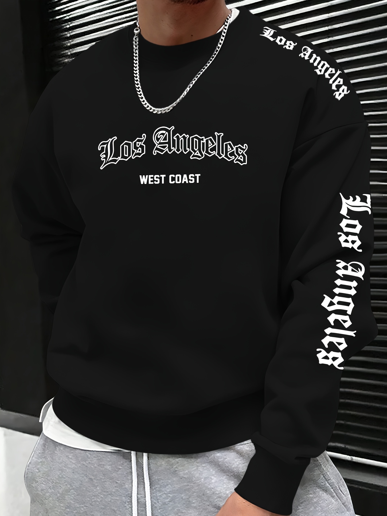 Mens Fashion Casual - 2026 Autumn/Winter Men's Round-neck Sweatshirt with