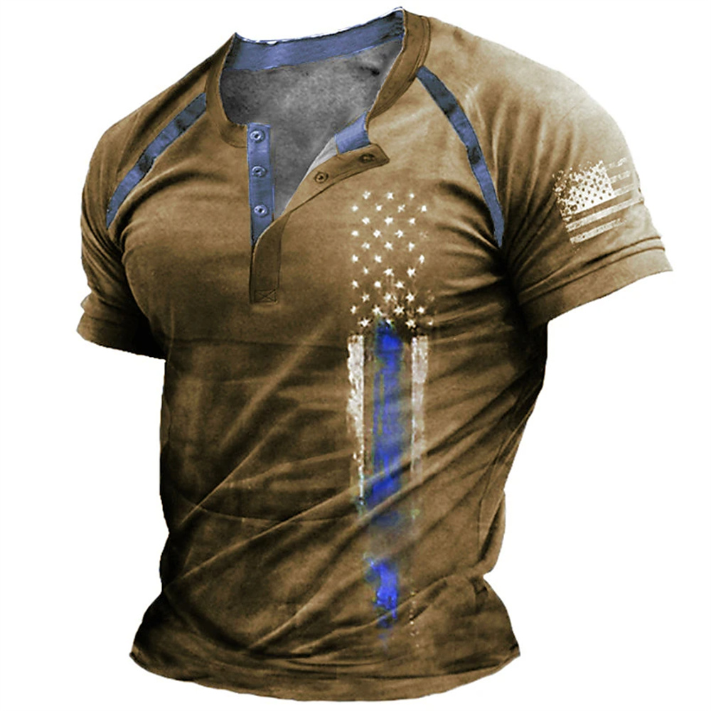 Men'S Fashion Essentials - Funny 3D American Flag Print Men's