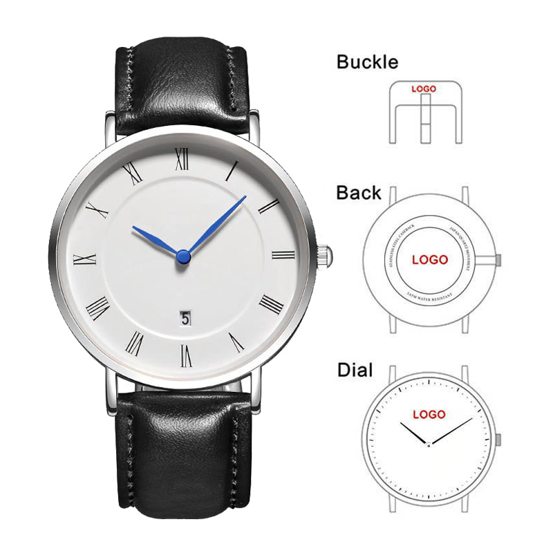 Men'S Fashion Magazine - B-8210A Simple Men Watches With Date