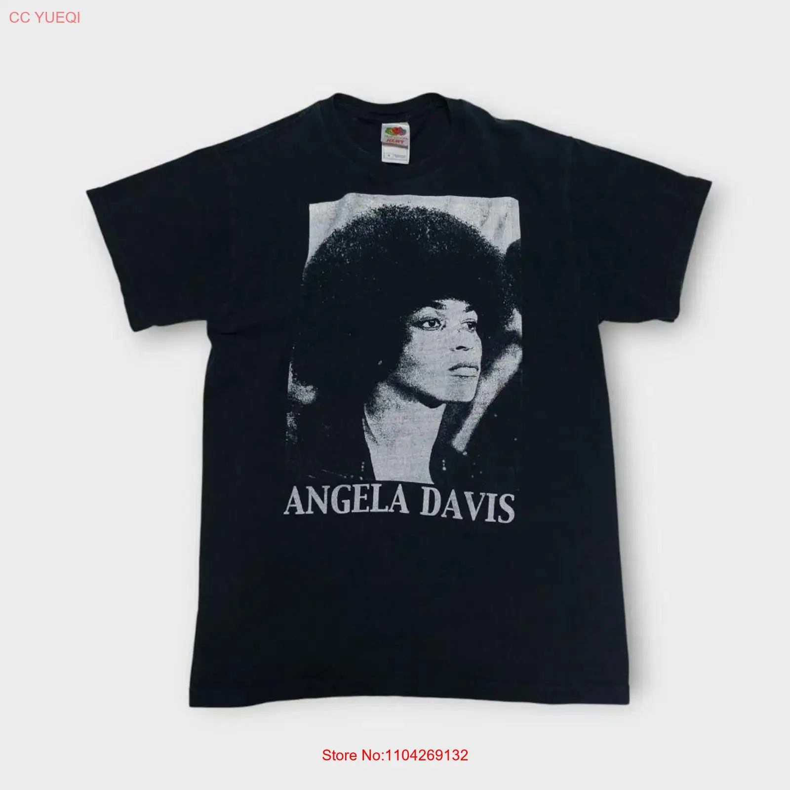 Mens Fashion In The 90S - Rare 90s Angela Davis T Shirt