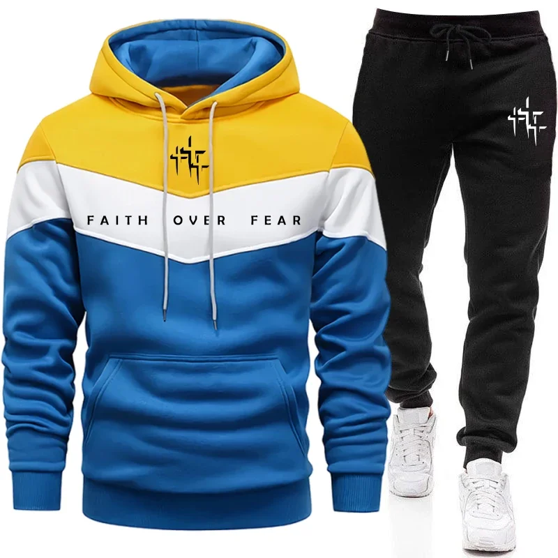 Faith Over Fear Men's Tracksui - огляд і ціна Men'S Fashion Pants