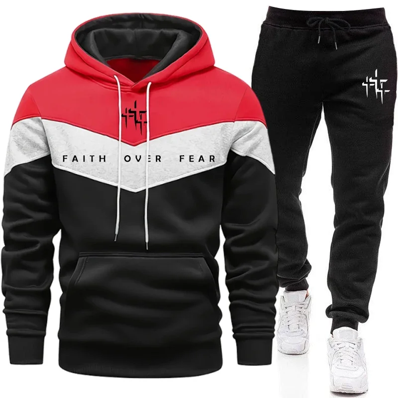Faith Over Fear Men's Tracksui - огляд і ціна Men'S Fashion Pants