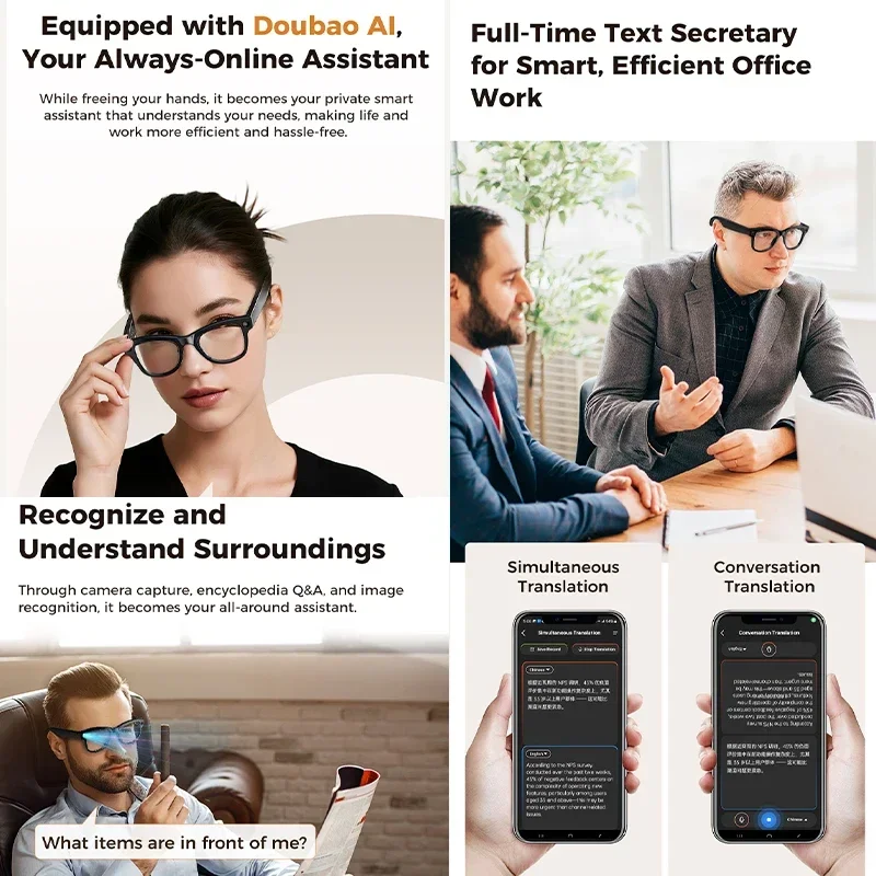 2026 New AI Smart Glasses with - огляд і ціна Men'S Fashion Glasses 2026