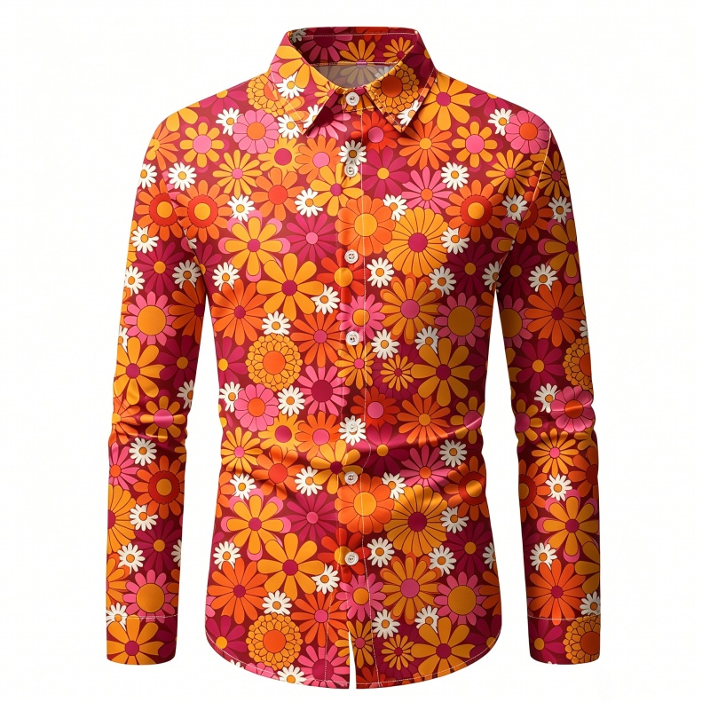 2026 New Fashion Men's Shirt P - огляд і ціна Mens Fashion Casual