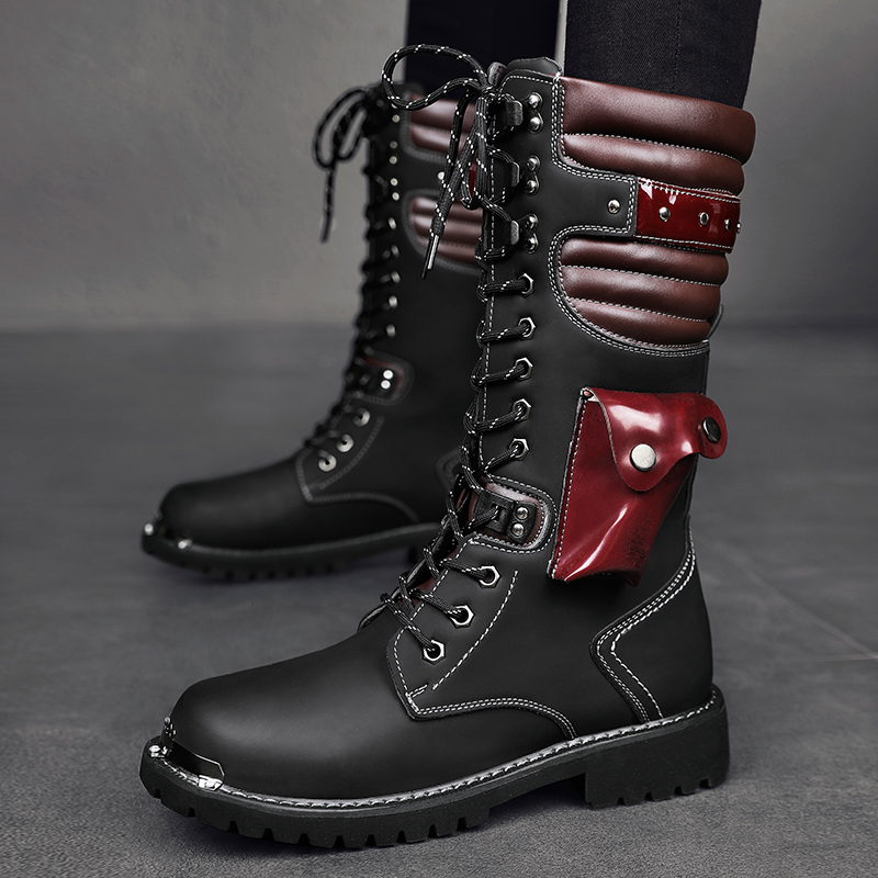Men's high top motorcycle boot - огляд і ціна Men'S Fashion For 45 Years Old