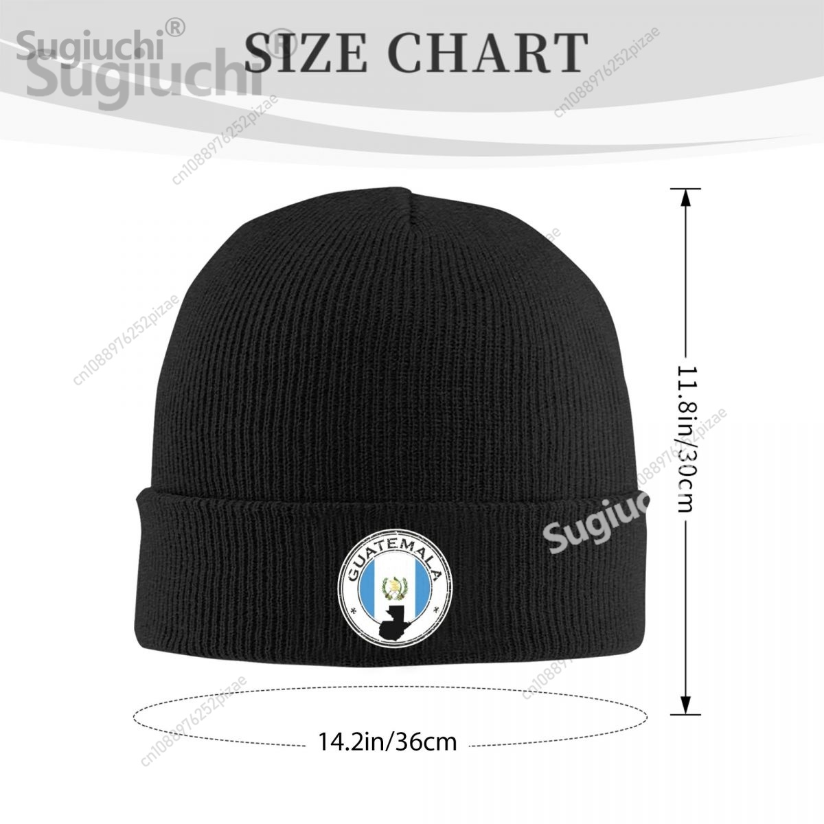 Guatemala Flag With Map Beanie - огляд і ціна Men'S Fashion Guatemala