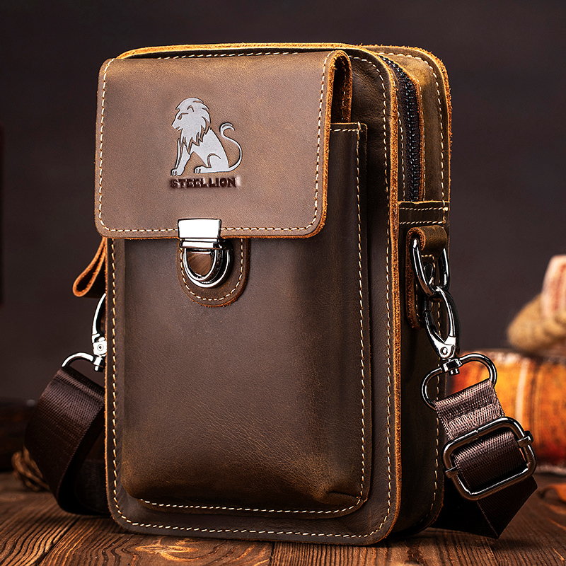 Crazy Horse Skin Men's Wearing - огляд і ціна Fashion Harness Men