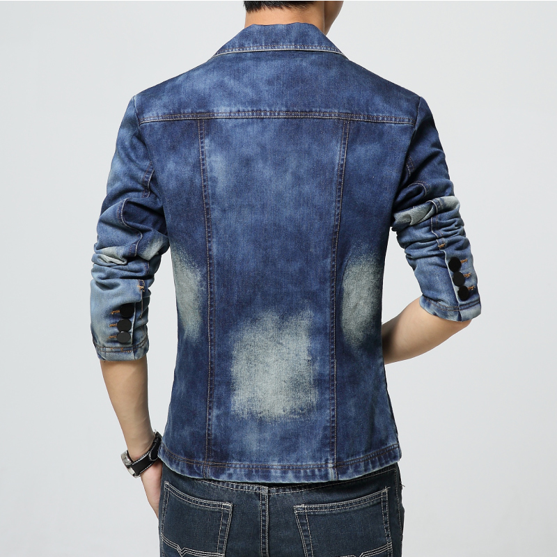 Denim Suit Jacket Brand Men's  - огляд і ціна Men'S Fashion Light Jacket
