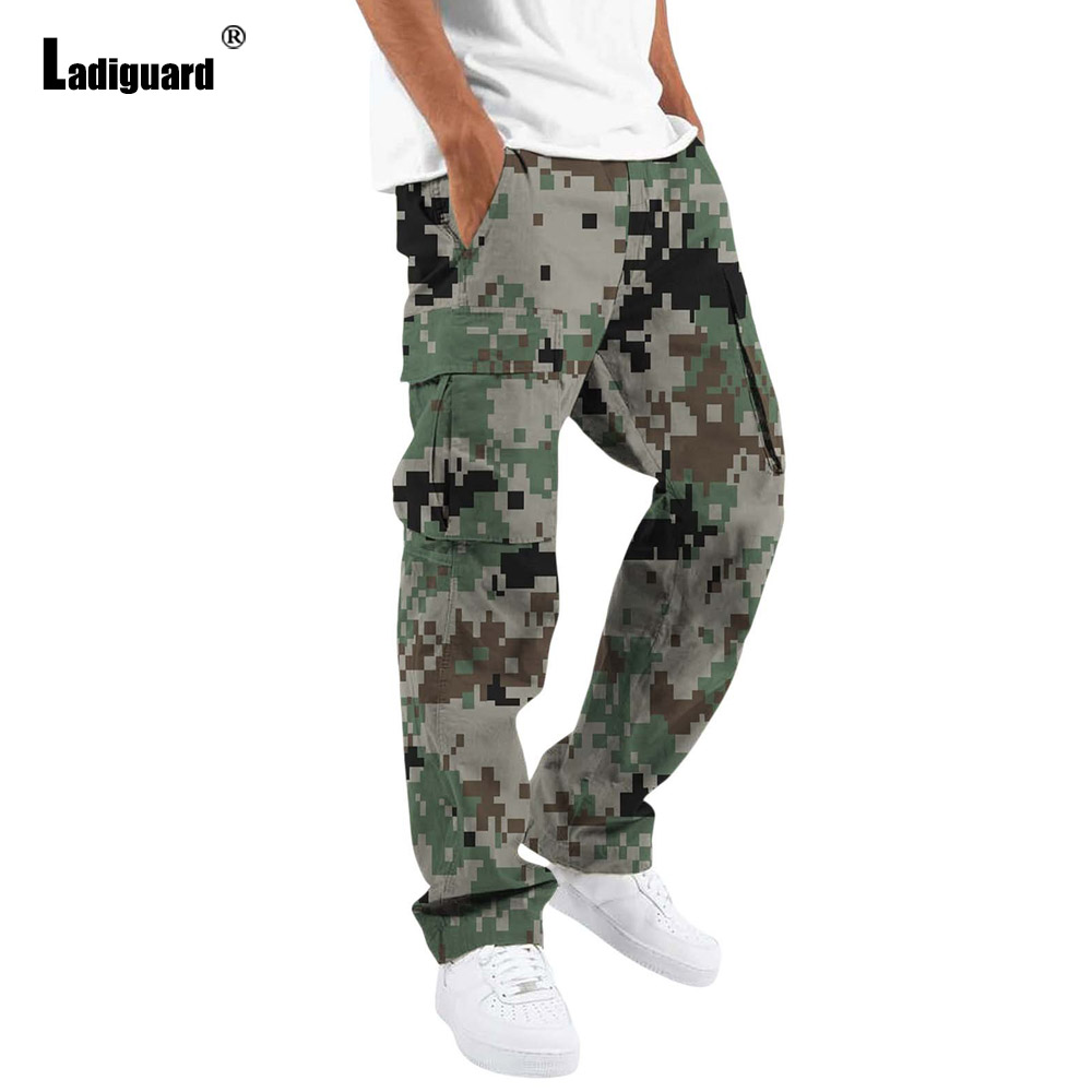 2025 Men's Stand Pocket Fashio - огляд і ціна Mens Fashion Camo Pants