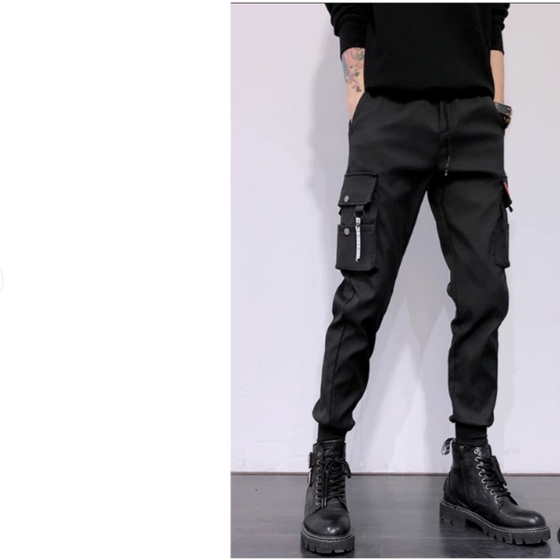 2025  New Trendy Solid Color P - огляд і ціна Men'S Fashion Pants 2025