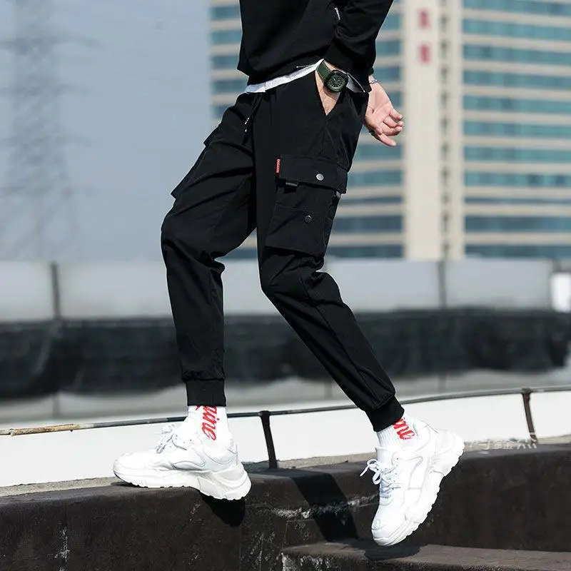 2025  New Trendy Solid Color P - огляд і ціна Men'S Fashion Pants 2025