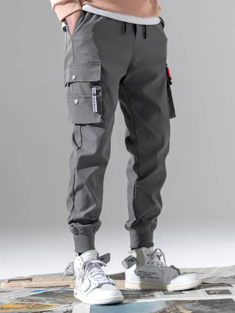 2025  New Trendy Solid Color P - огляд і ціна Men'S Fashion Pants 2025