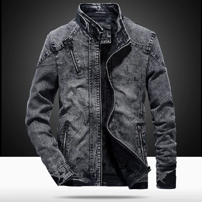 Men's Denim Jacket Korean Fash - огляд і ціна Men'S Fashion Light Jacket