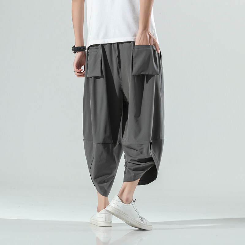2025 Summer Men Chinese Style  - огляд і ціна Men'S Fashion Pants 2025