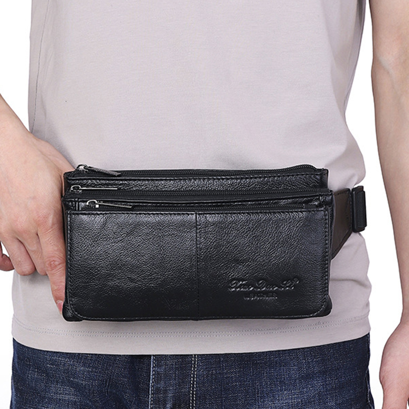 Men Waist Fanny Pack Belt Hip  - огляд і ціна Fashion Harness Men