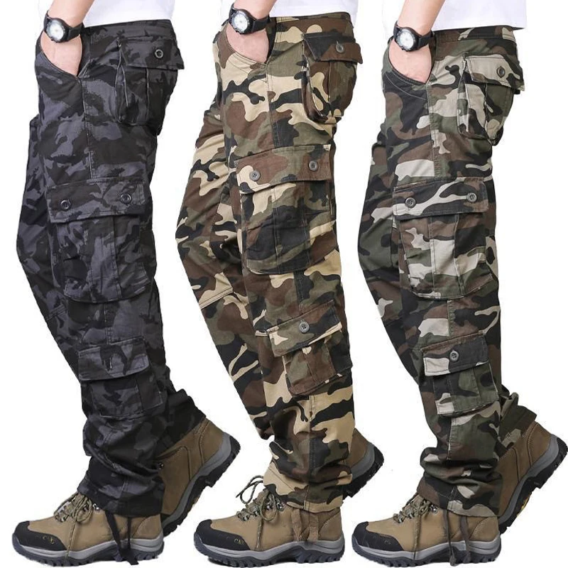 Men's Camouflage Militarmy Pan - огляд і ціна Mens Fashion Camo Pants