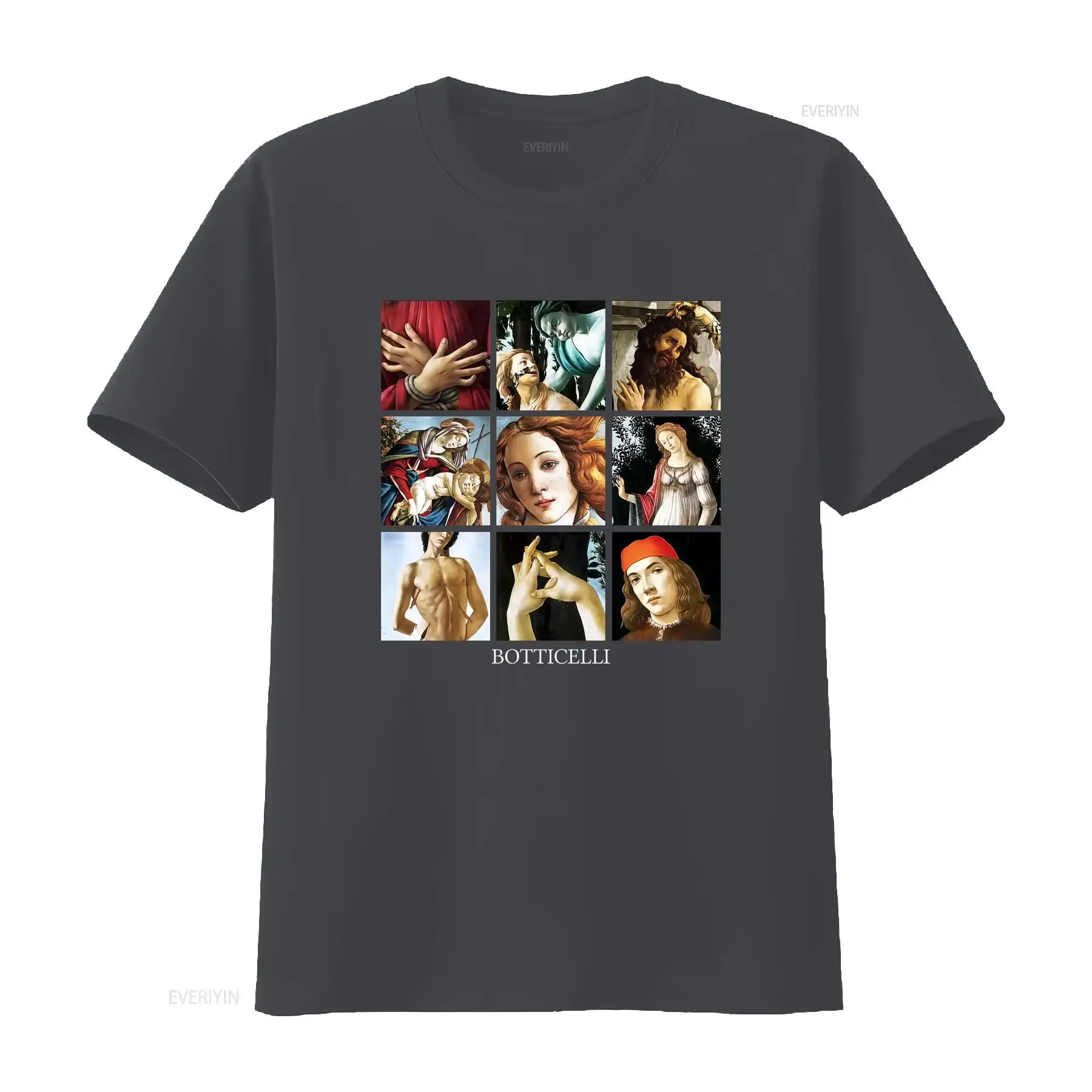 Botticelli Details T Shirt Art - огляд і ціна Men'S Fashion History