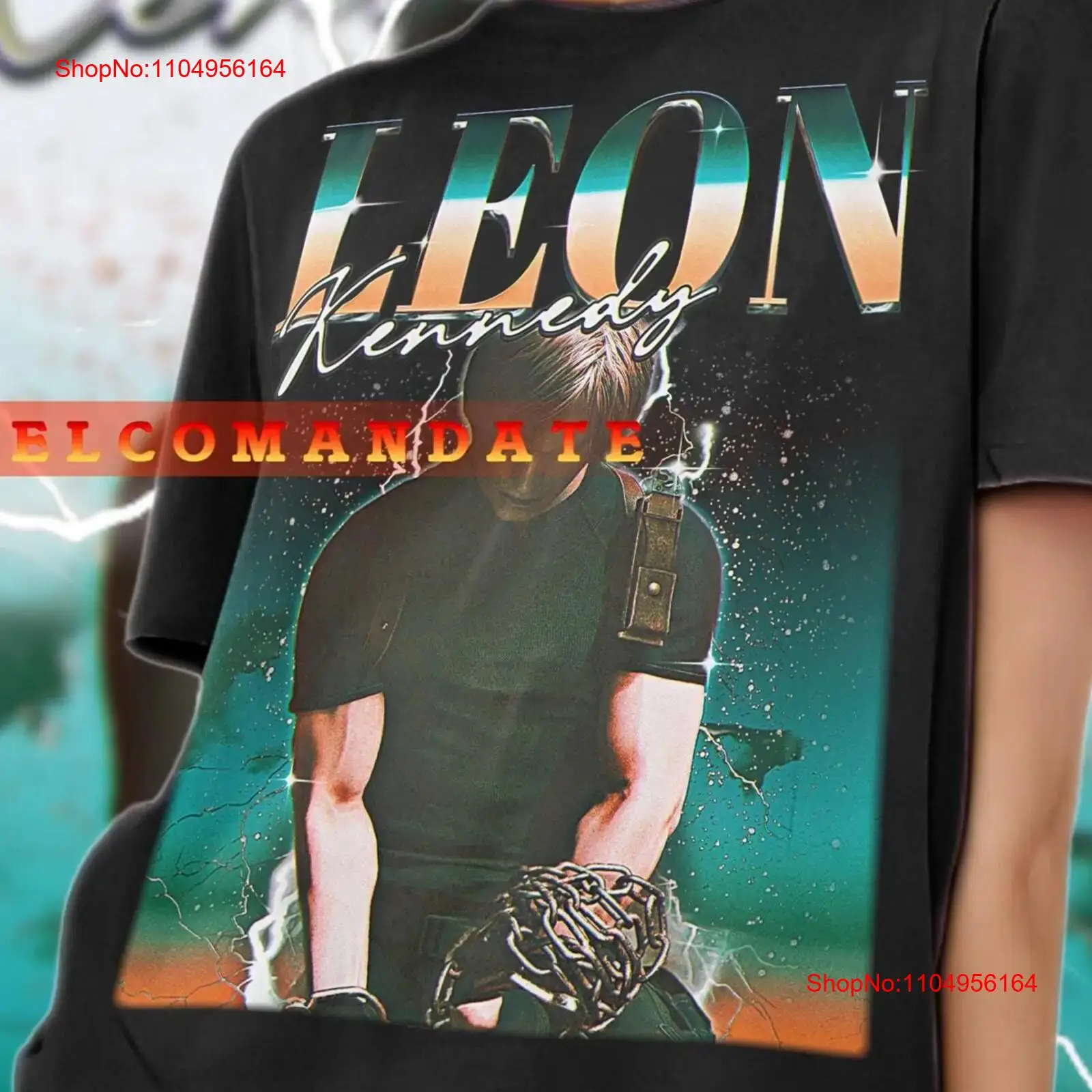 LEON KENNEDY T Shirt Vintage R - огляд і ціна Mens Fashion In The 90S