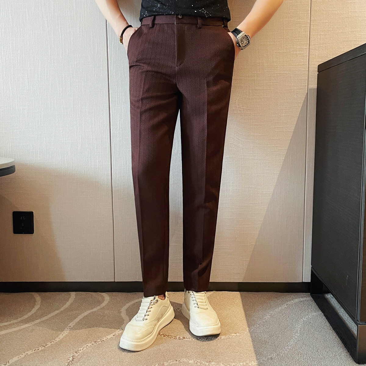 2025 Spring Summer New Men's T - огляд і ціна Men'S Fashion Pants 2025