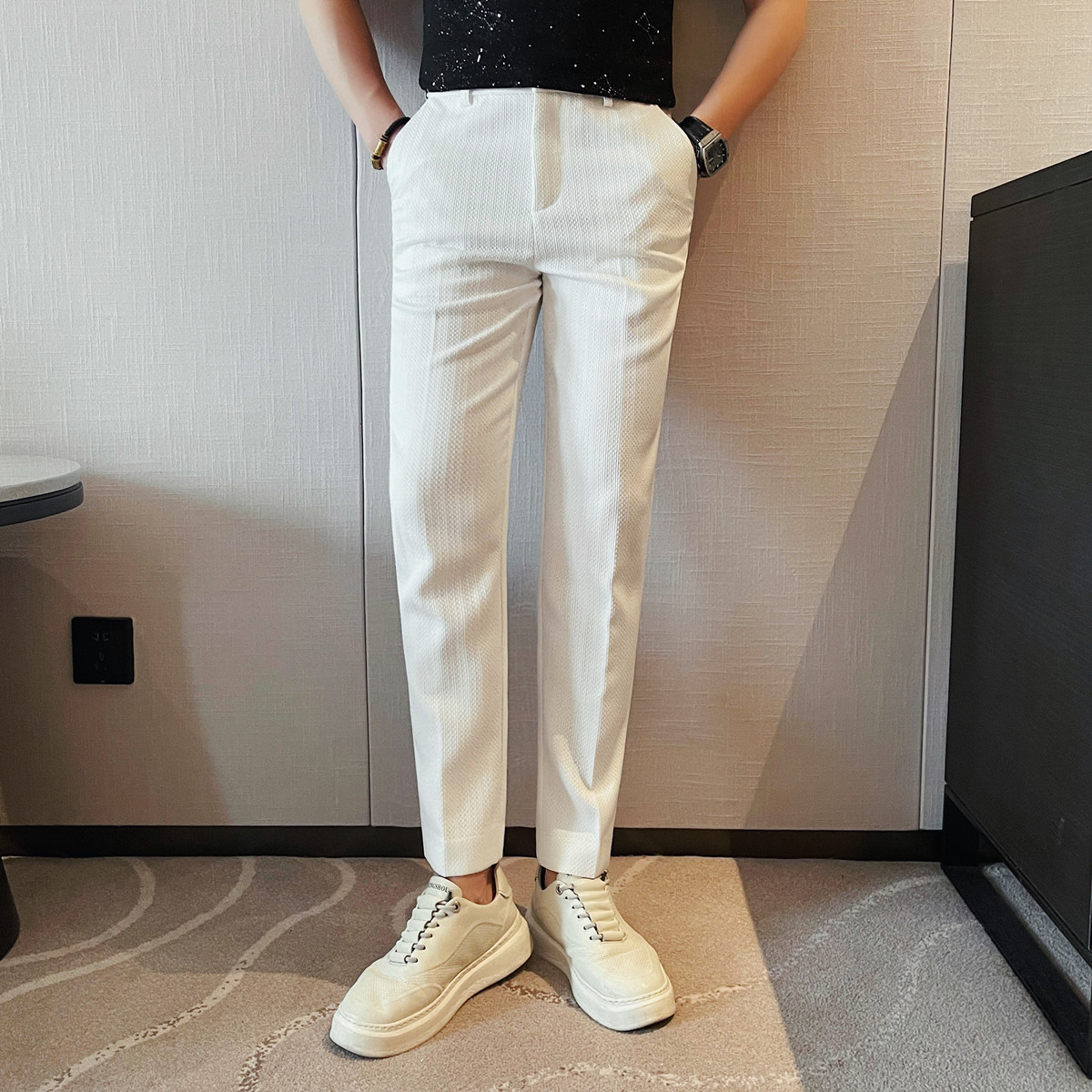 2025 Spring Summer New Men's T - огляд і ціна Men'S Fashion Pants 2025