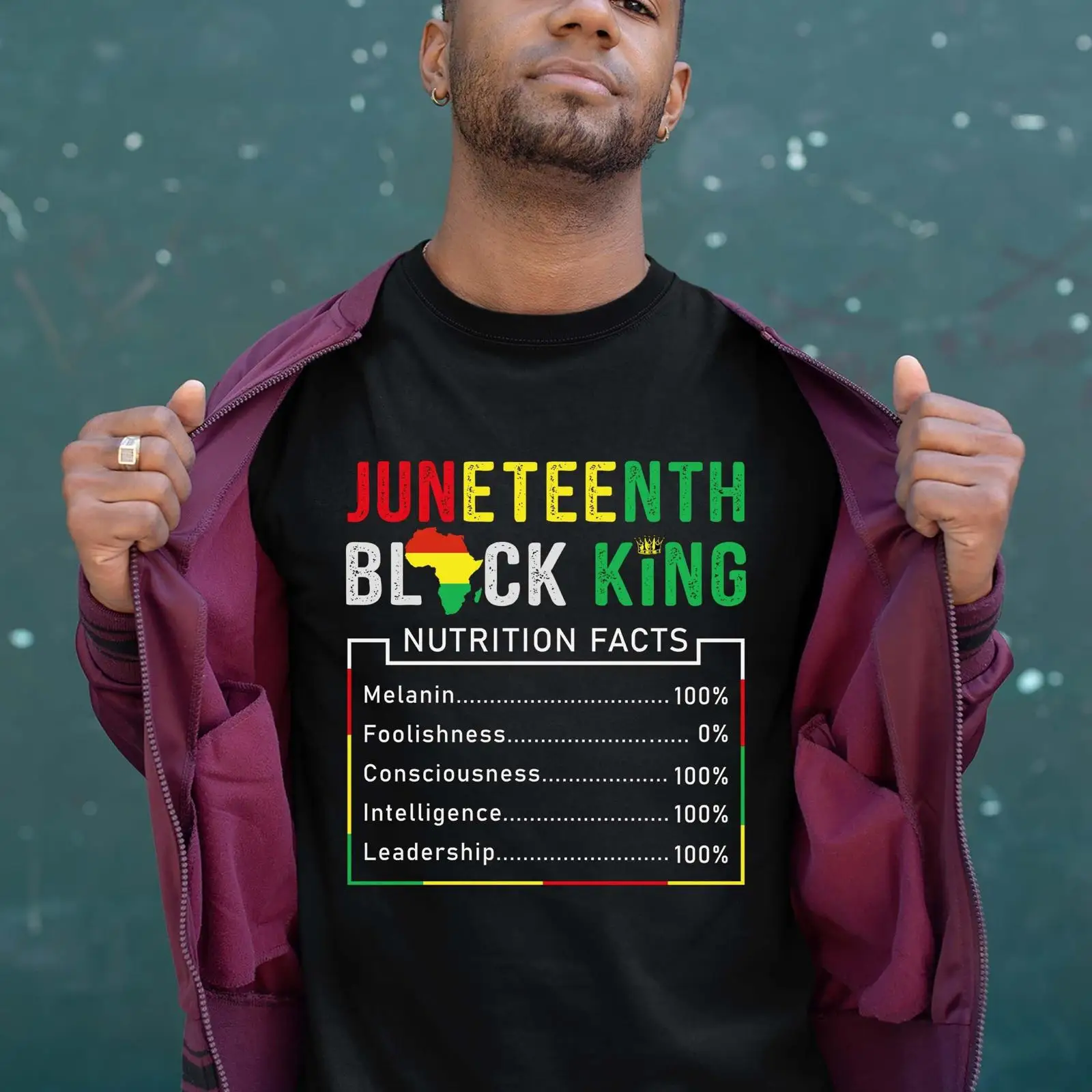 Juneteenth Black King T Shirt  - огляд і ціна Men'S Fashion History