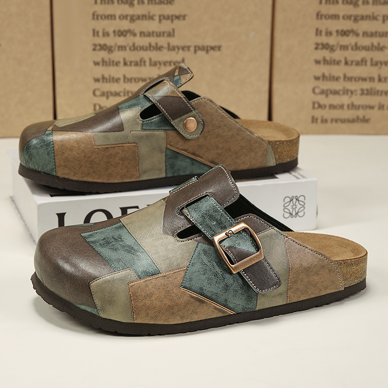 Unisex Cork Closed Toe Slipper - огляд і ціна Men'S Fashion For 45 Years Old