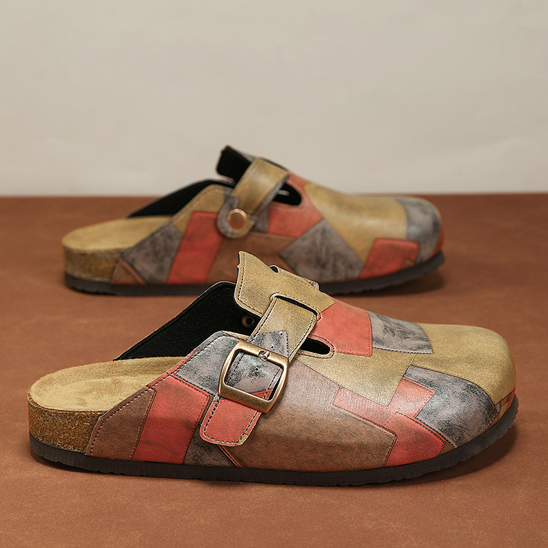 Unisex Cork Closed Toe Slipper - огляд і ціна Men'S Fashion For 45 Years Old