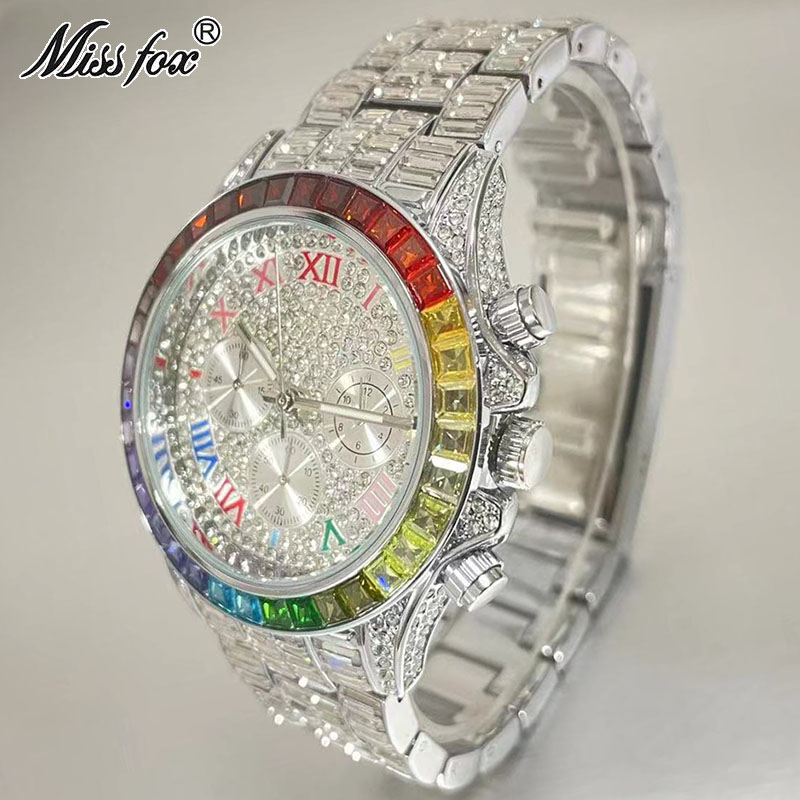 MISSFOX Luxury Iced Watch For  - огляд і ціна Men'S Fashion Magazine