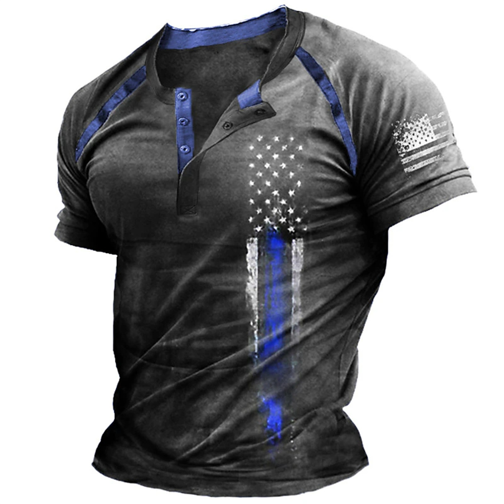 Funny 3D American Flag Print M - огляд і ціна Men'S Fashion Essentials