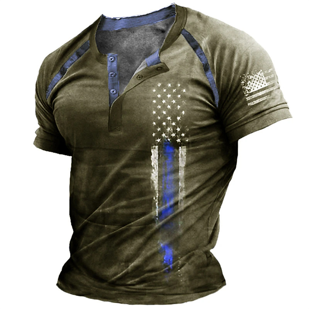 Funny 3D American Flag Print M - огляд і ціна Men'S Fashion Essentials
