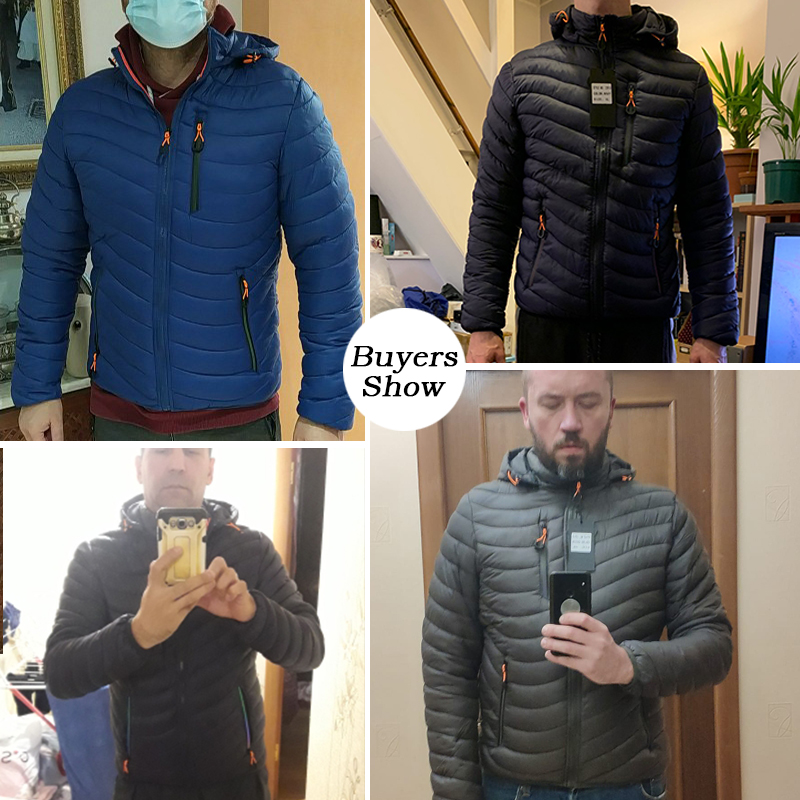 CHAIFENKO Brand Winter Warm Wa - огляд і ціна Men'S Fashion Light Jacket