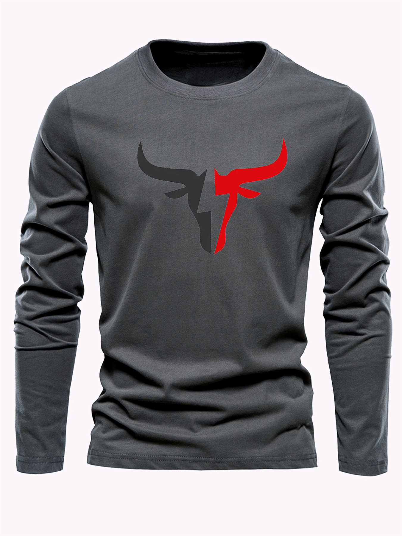 Simple Solid Color Men's Long  - огляд і ціна Mens Fashion Casual