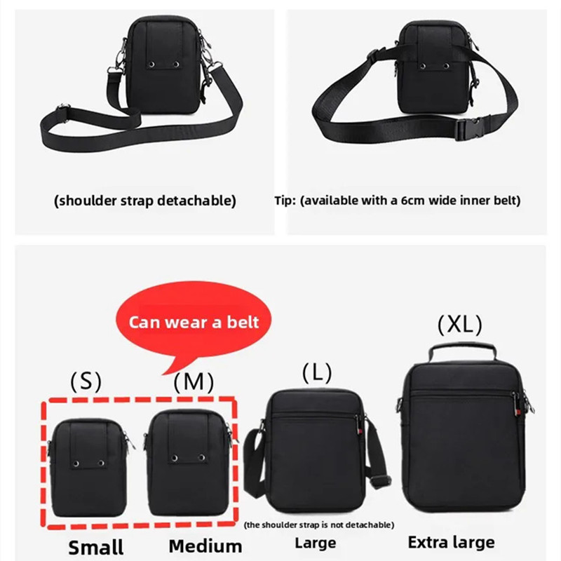 JANGEAR Men Shoulder Bag Casua - огляд і ціна Fashion Harness Men