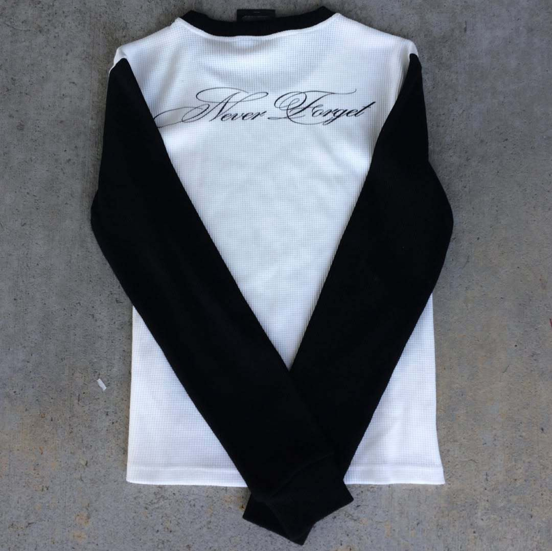 New Long Sleeve T-shirt Dark R - огляд і ціна Mens Fashion Casual