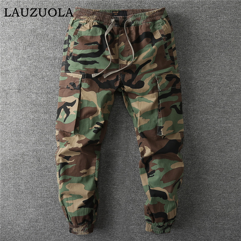 Vintage Camo Multi Pocket Carg - огляд і ціна Mens Fashion Camo Pants