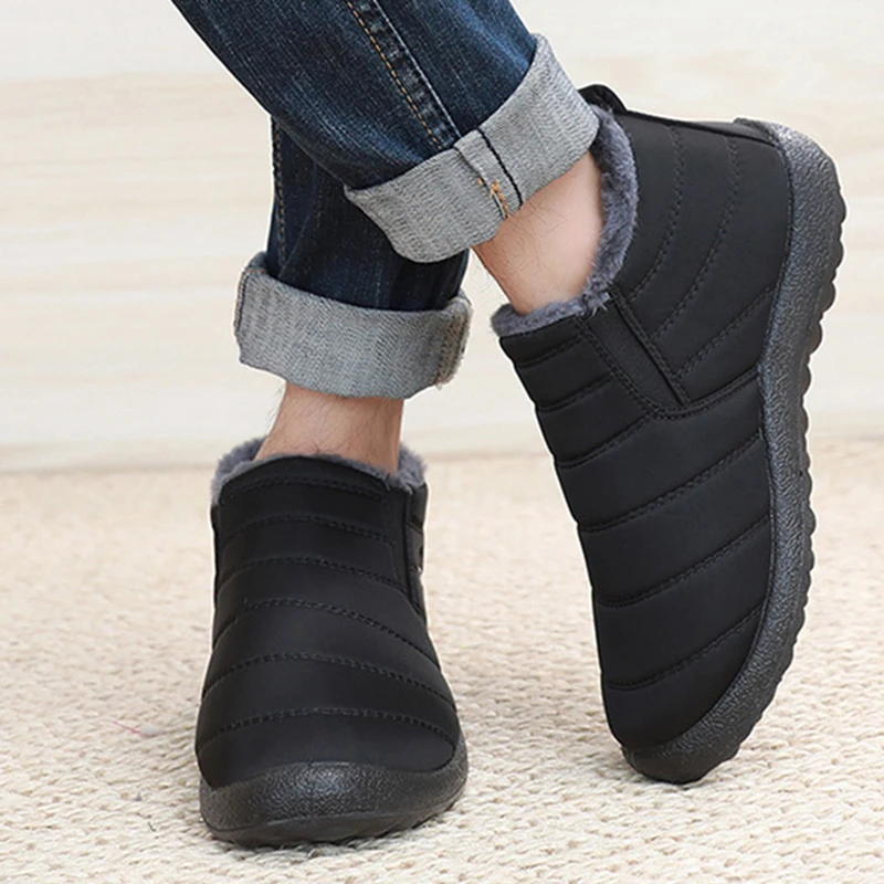 Fashion Men's Snow Boots Ankle - огляд і ціна Men'S Fashion For 45 Years Old