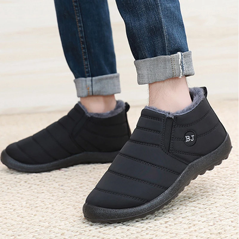 Fashion Men's Snow Boots Ankle - огляд і ціна Men'S Fashion For 45 Years Old