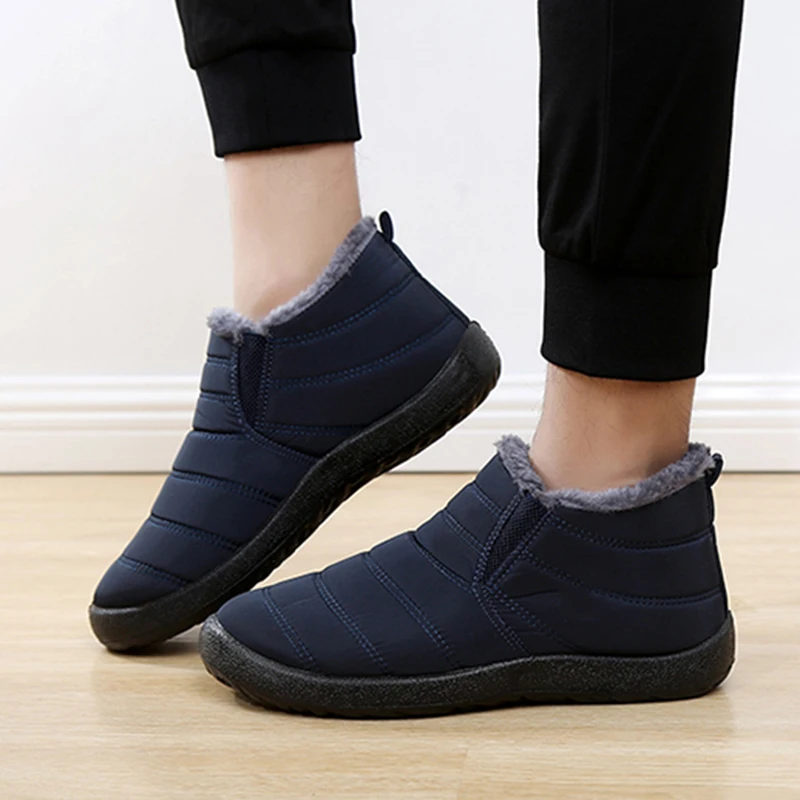 Fashion Men's Snow Boots Ankle - огляд і ціна Men'S Fashion For 45 Years Old