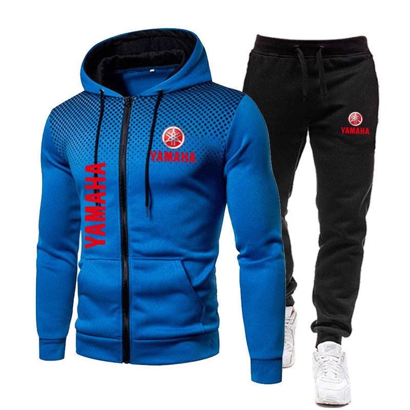 Yamaha Men's Sets Logo Print S - огляд і ціна Mens Fashion Zip Up