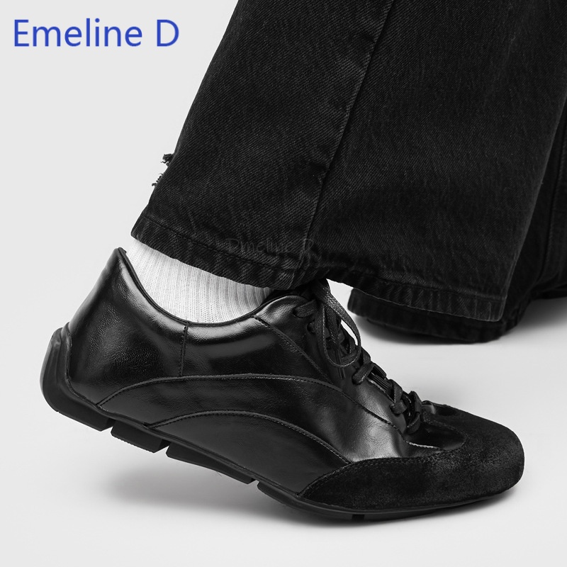Men Vintage Stitching Casual S - огляд і ціна Mens Fashion Combination